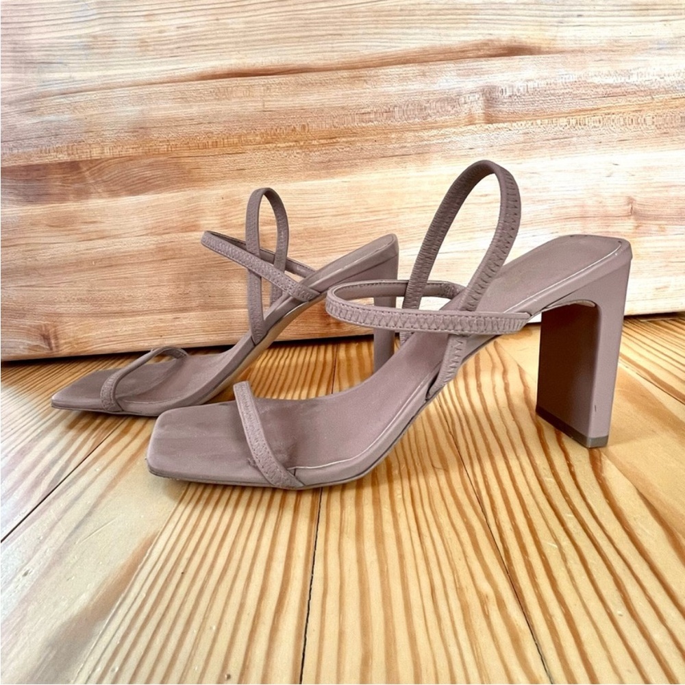 Aldo Tan Strappy Block Heels (Okurr)